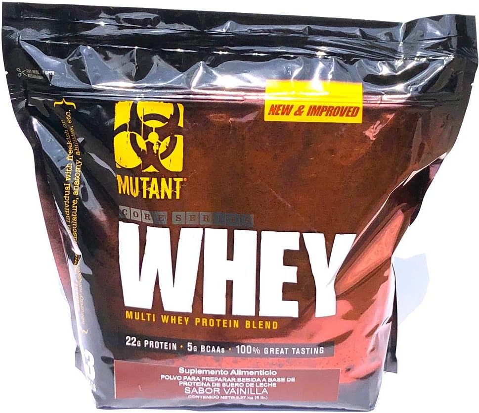 Mutant Whey 5 Lbs Sabor Vainilla Mutant.